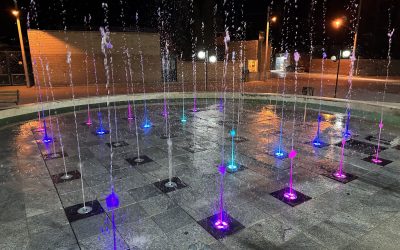 آبنمای کف خشک